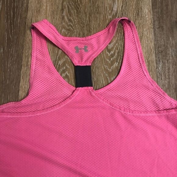 Under Armour Semi-Fitted Heat Gear Tank Run M/L - Picture 5 of 10